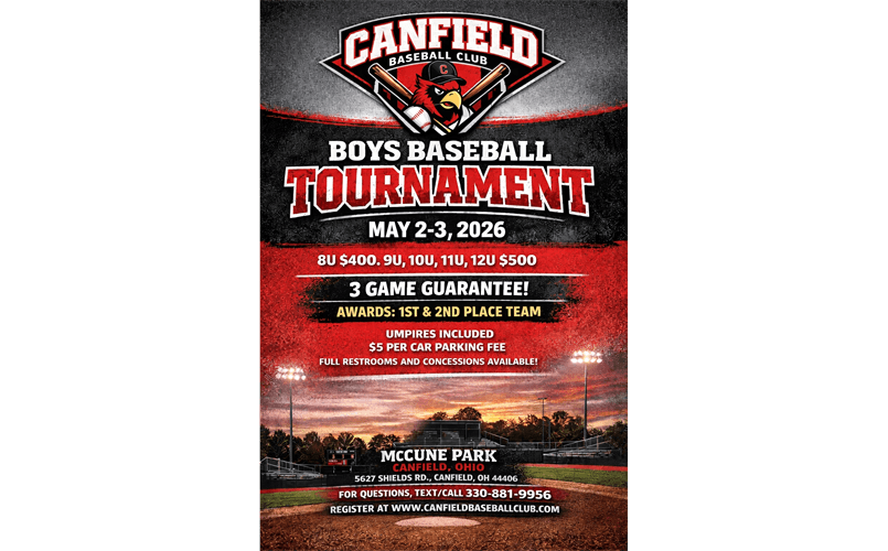 May 2026 Boys Tournament Registration