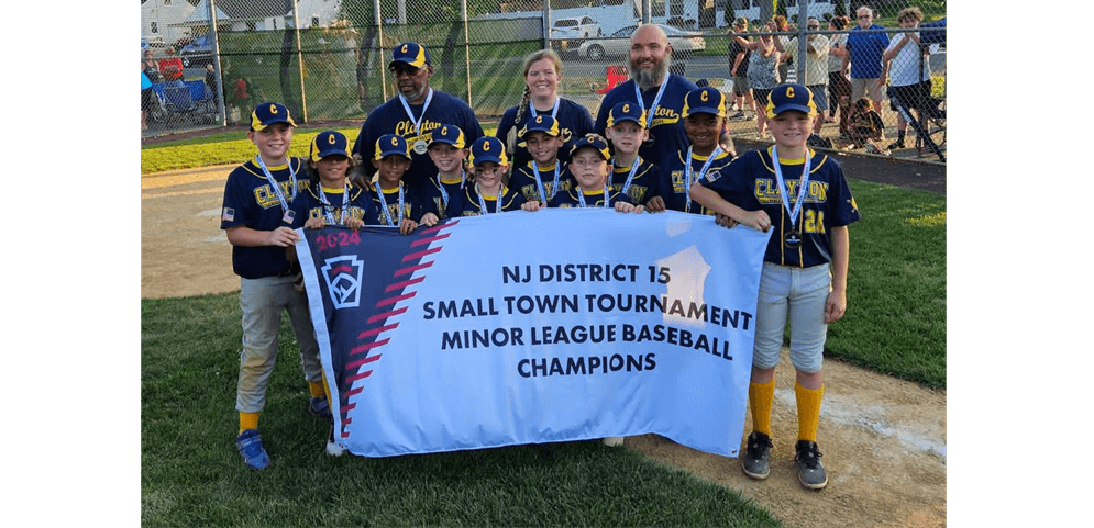 2024 NJ District 15 Small Town Tournament Champions