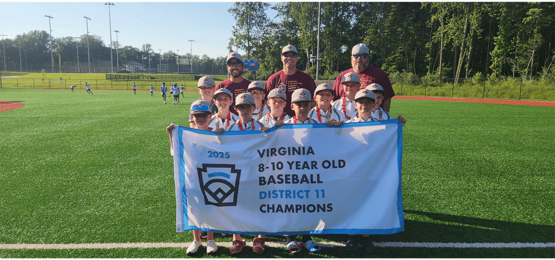 2025 District 11 8-10 Year Old Champions  at State Tournament