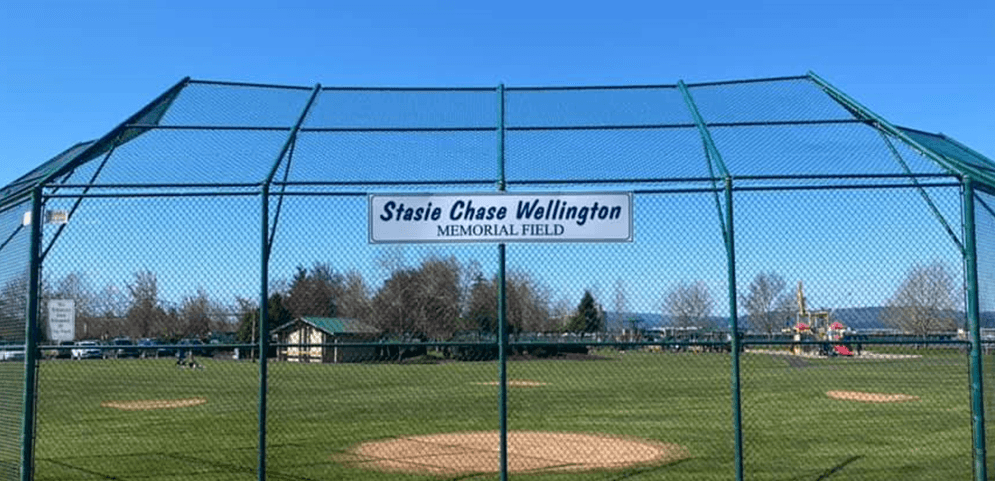 Stasie Chase Wellington Memorial Field