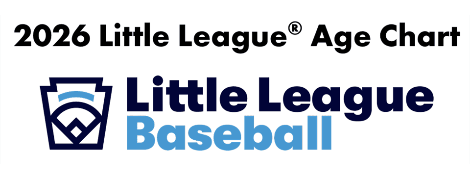 2026 Little League Age Chart