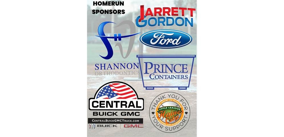 Homerun Sponsors