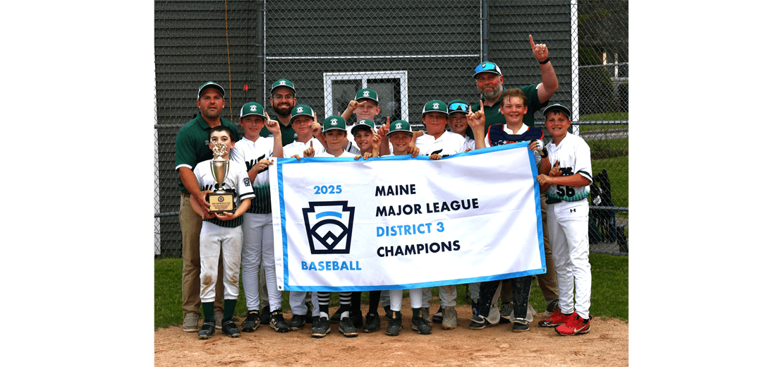 2025 Maine District 3 12U Champions