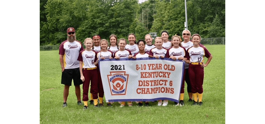 2021 10u Softball District Champs