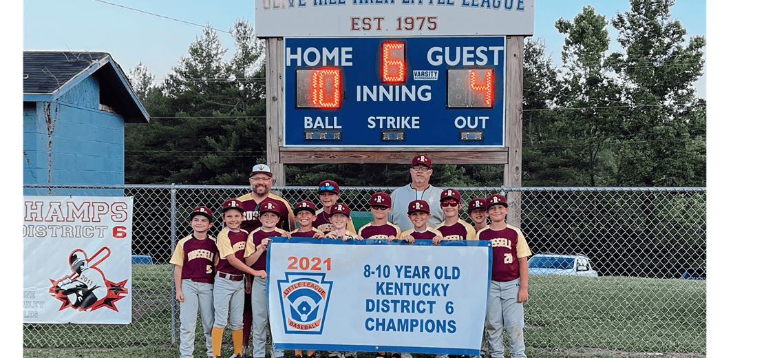 2021 10U District 6 Champions