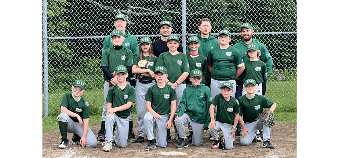 Damariscotta Hardware 2025 Majors Baseball Champions!