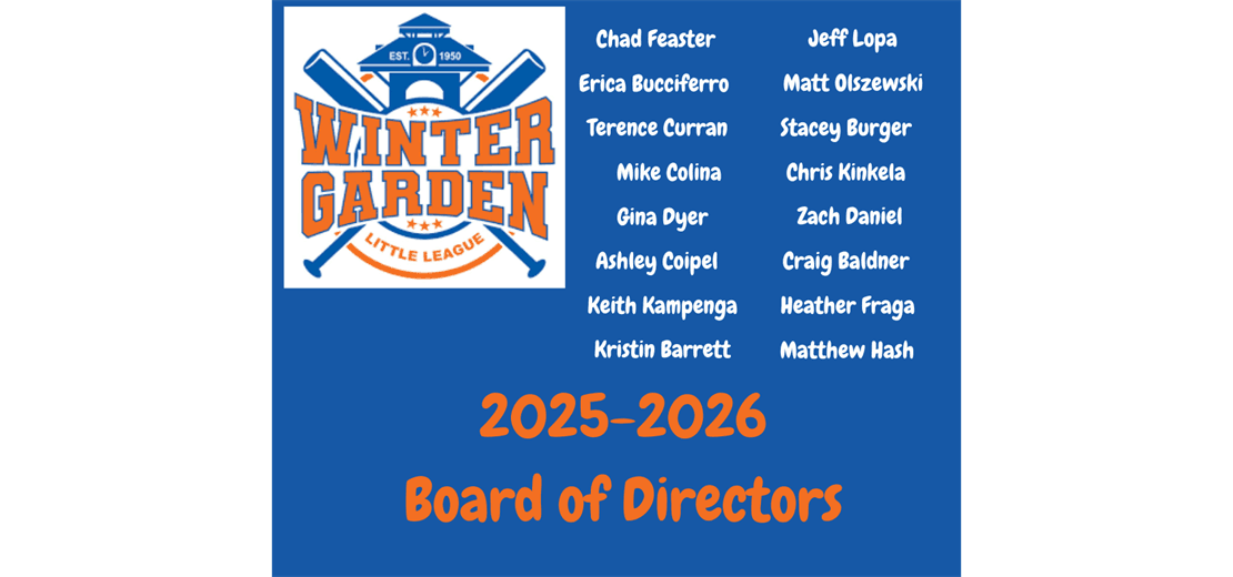 2025-2026 Board of Directors