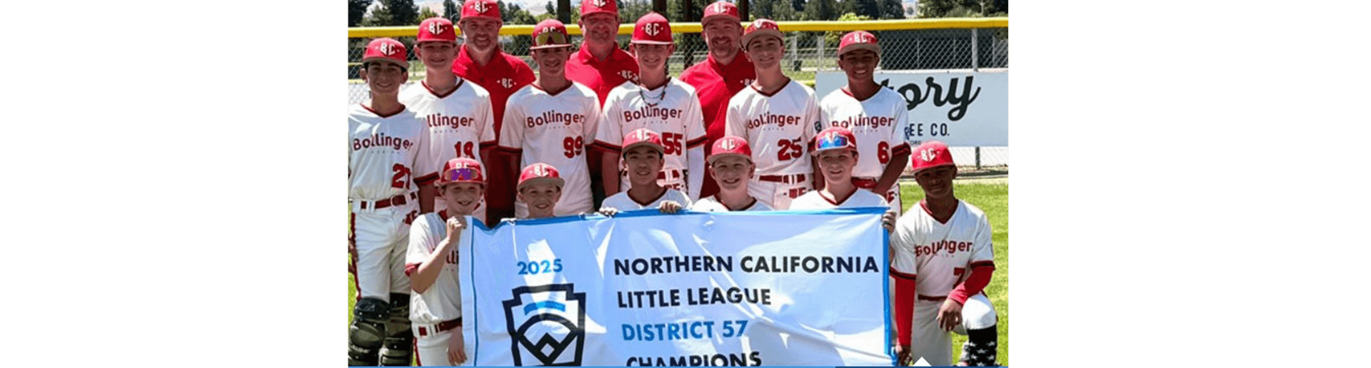 Congratulations 12U All Stars District 57 Champions!