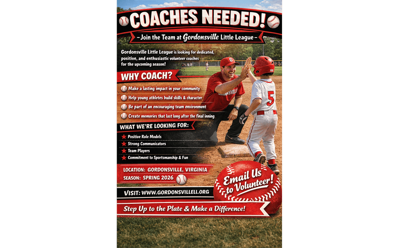 Coaches Wanted!