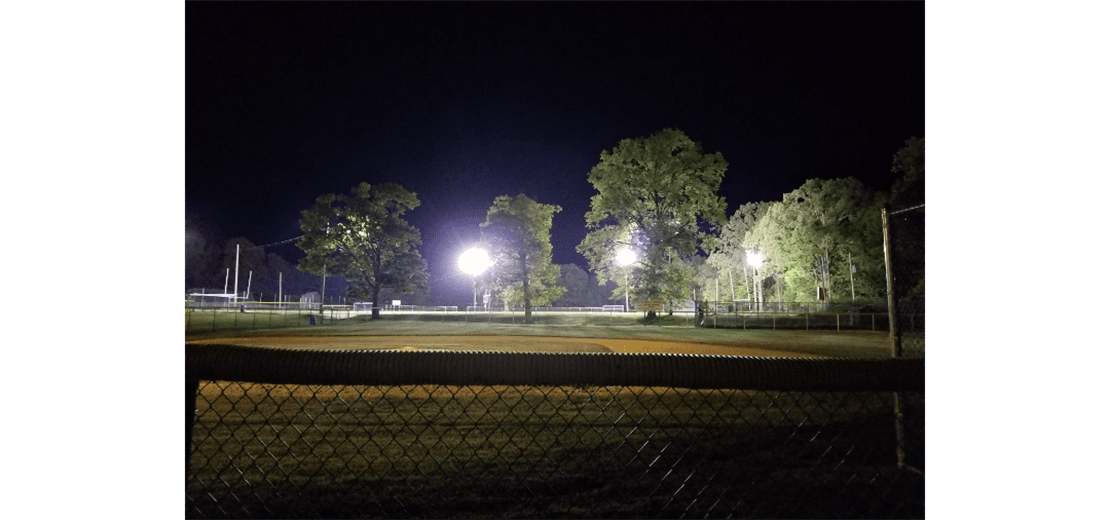 Night baseball at Watts!