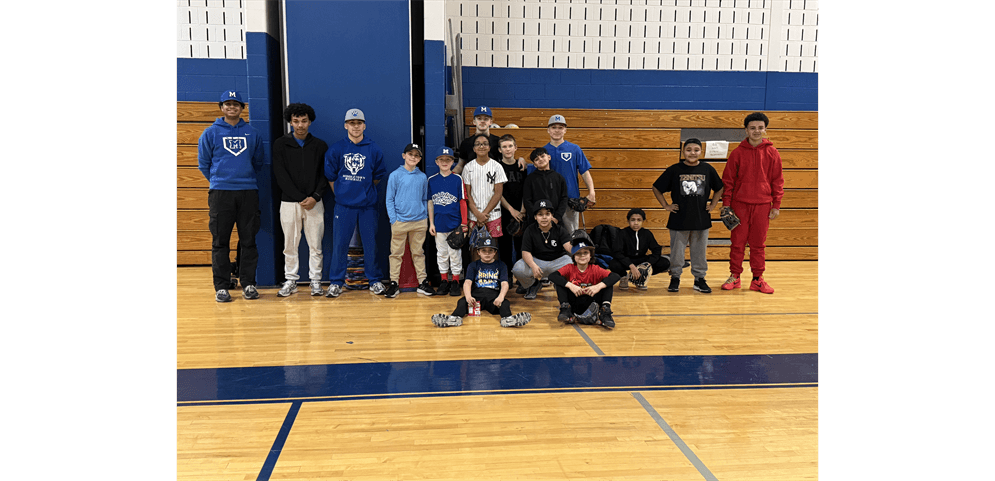 Middletown High School Baseball & Little League team up for winter clinics