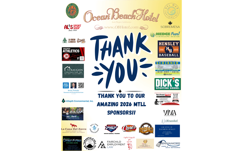 Thank you to our sponsors!