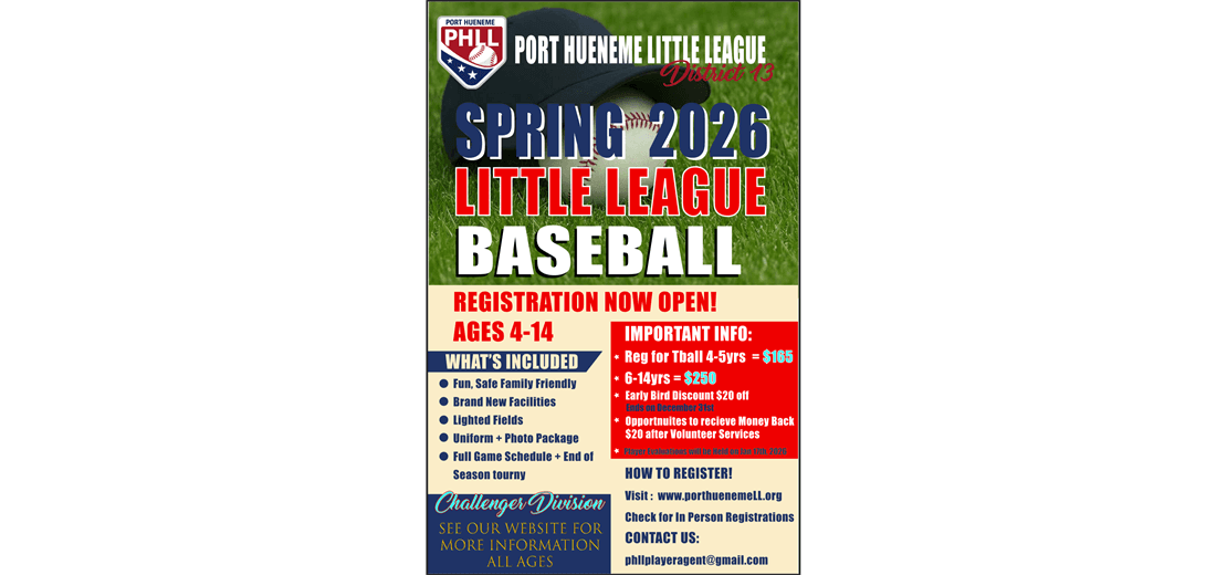 Spring 2026 Registration is OPEN