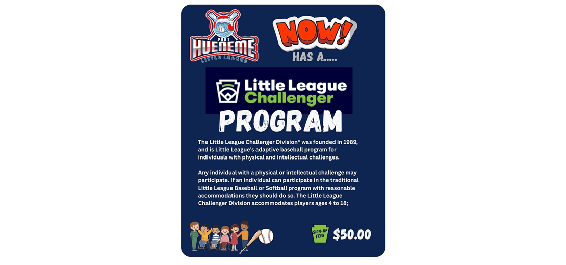 PHLL Presents LL Challenger Division!