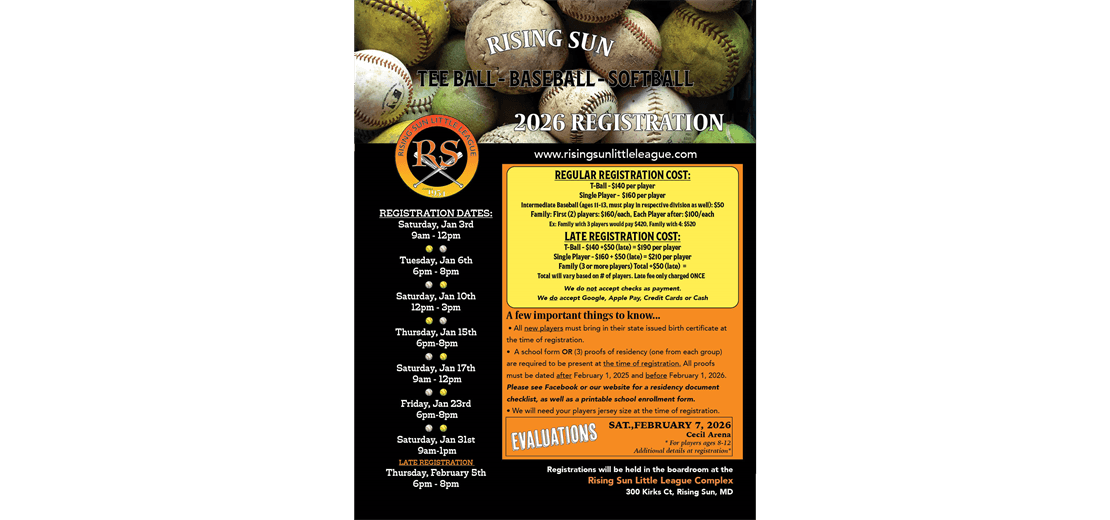 Rising Sun Community Little League Baseball photo