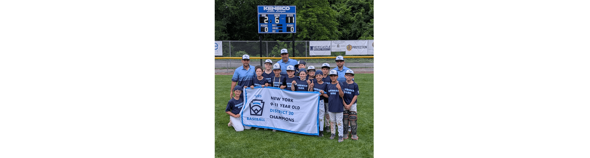 Congratulations Sherman Park 11U Baseball
