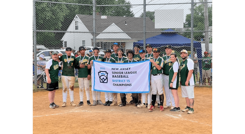2025 Senior Baseball District-15 Champions