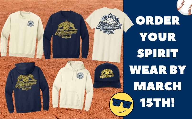 Spirit Wear Sale Ends 3/15!