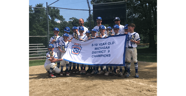 2021 District 9 Champs (8-10 year old)
