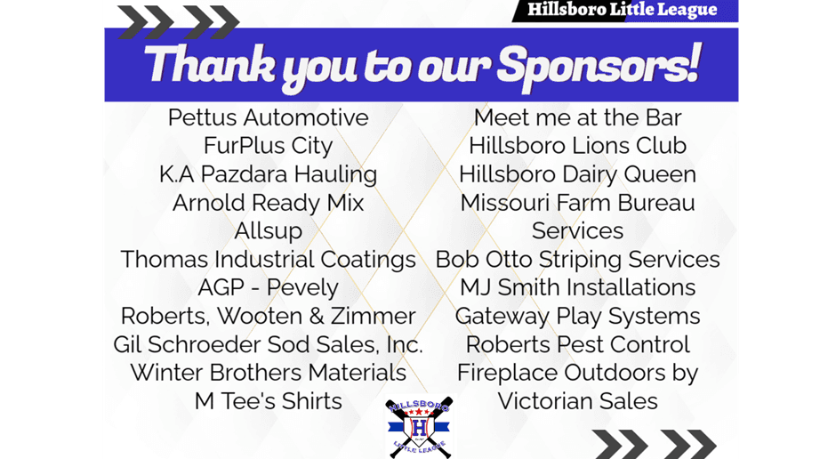 Hillsboro R-3 Little League photo