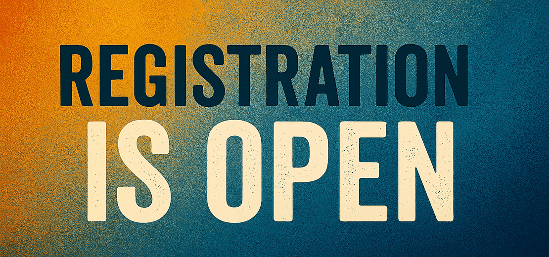 Registration is Open