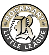 Rockmart Little League Baseball logo
