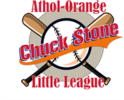 Athol Orange Chuck Stone Youth Baseball / Softball logo