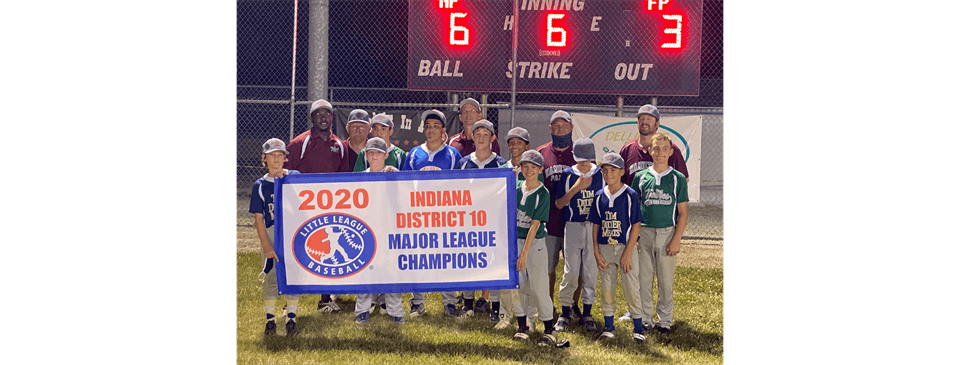2020 District 10 Major League Baseball Champs