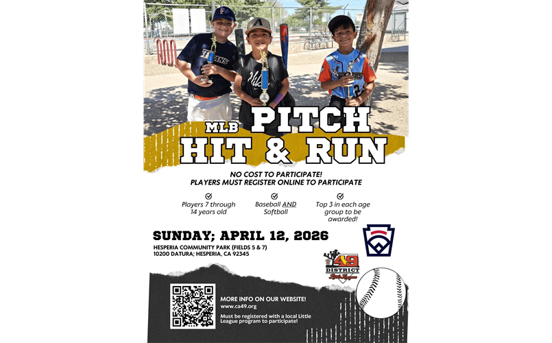 2026 Hit, Pitch and Run