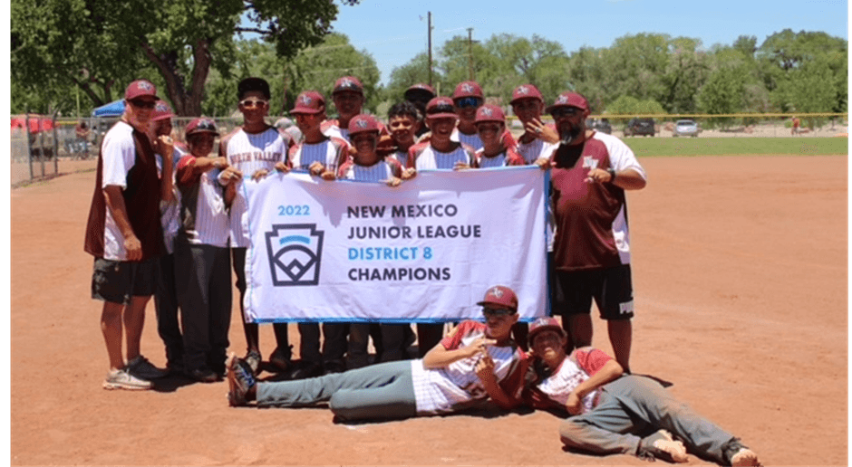 2022 Junior Baseball District and State Champions!