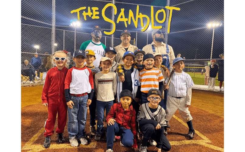 Team Halloween Costume Contest Winners - 8U Shockers