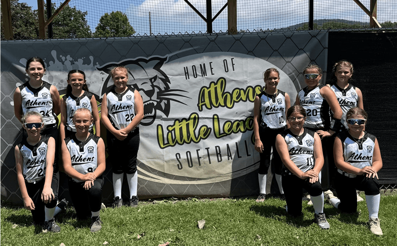 2025 8/9/10 Softball All Star Team- District Runner Up