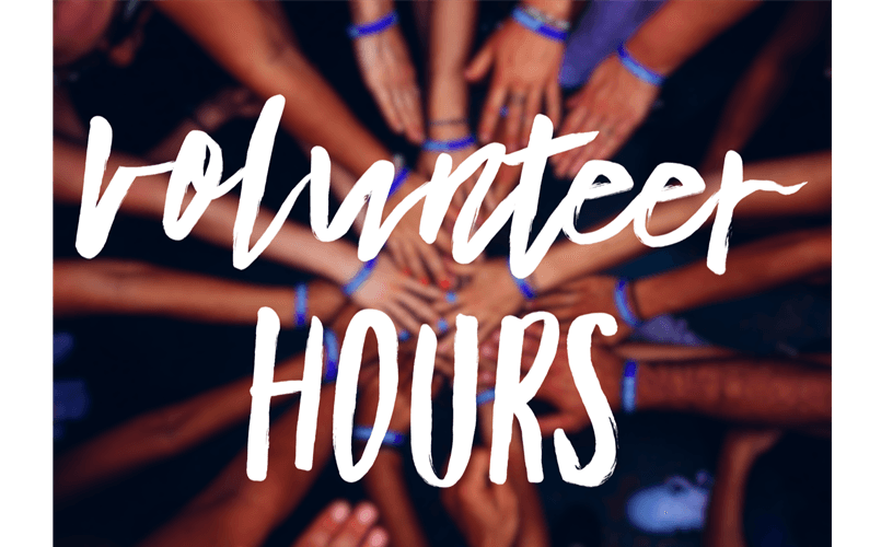 Need Volunteer Hours Email Us!