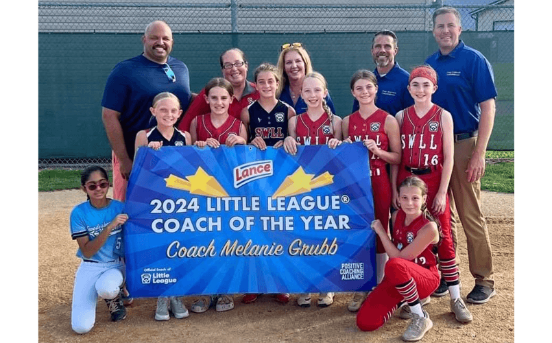 Melanie Grubb - Little League Softball Coach of the Year!