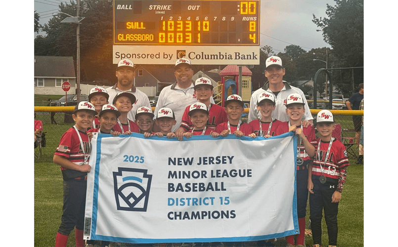 2025 9/10 Minors Baseball District 15 Champs