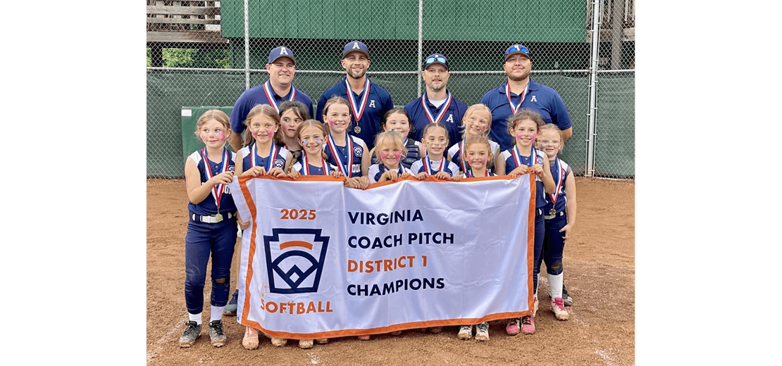 6-8 Coach Pitch District SB Champions