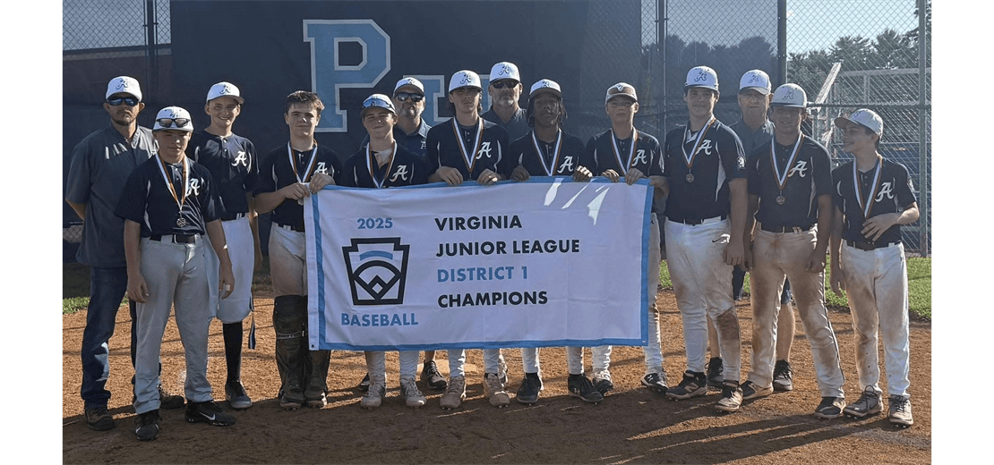 Jr Baseball District Champions
