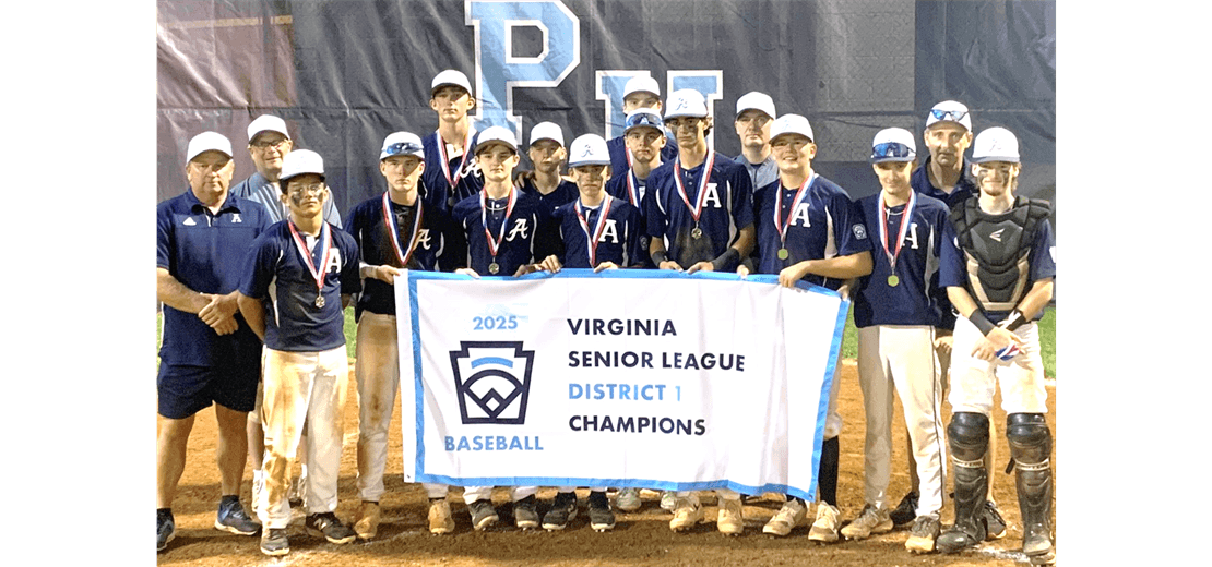 Sr Baseball District Champions