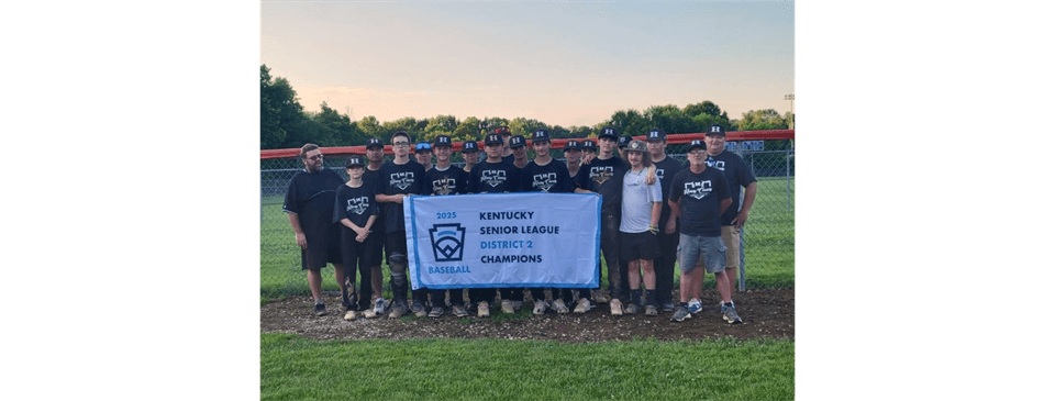 Senior Baseball District 2 Champs