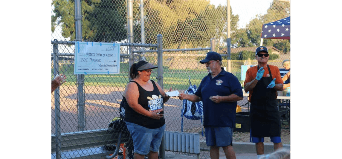 Stanislaus Senior Softball Association Donation