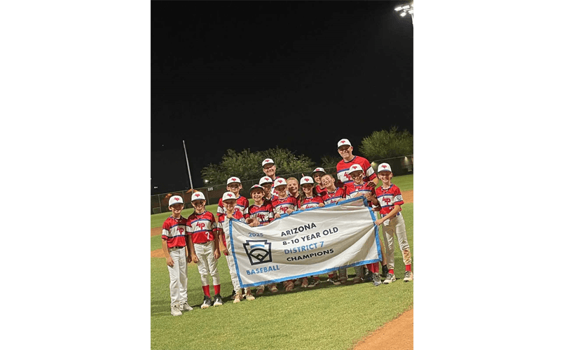 2025 Arizona 10U District 7 Champions!