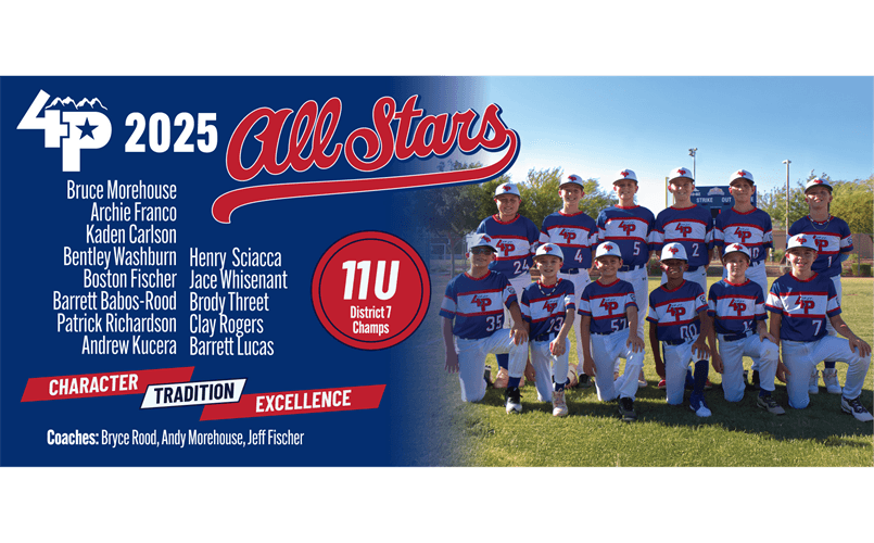 2025 Arizona 11U District 7 Champions!
