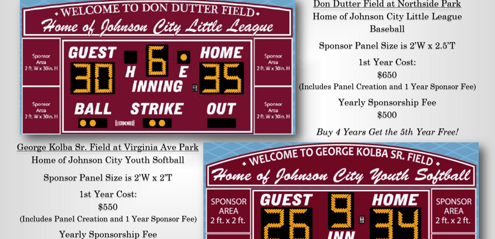 Sponsorships Available