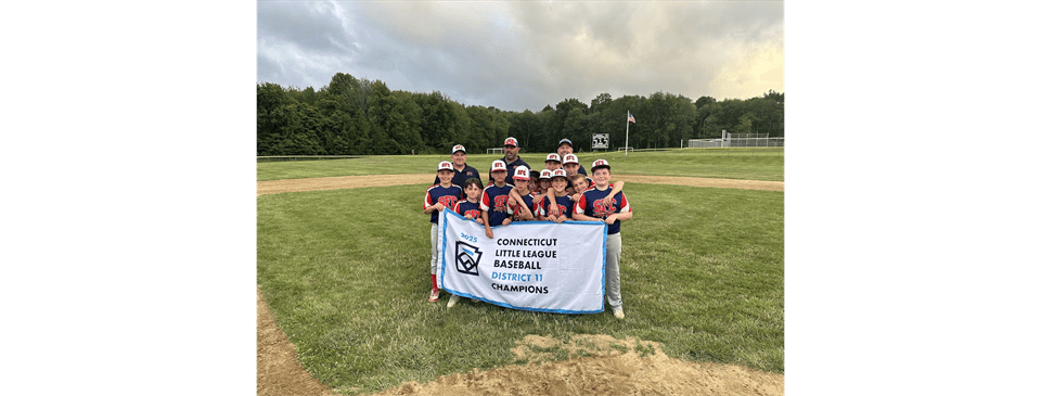 2025 District 11 10-12 Baseball Champions