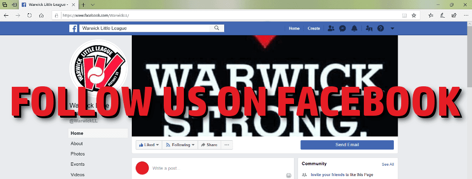 Follow us on Facebook