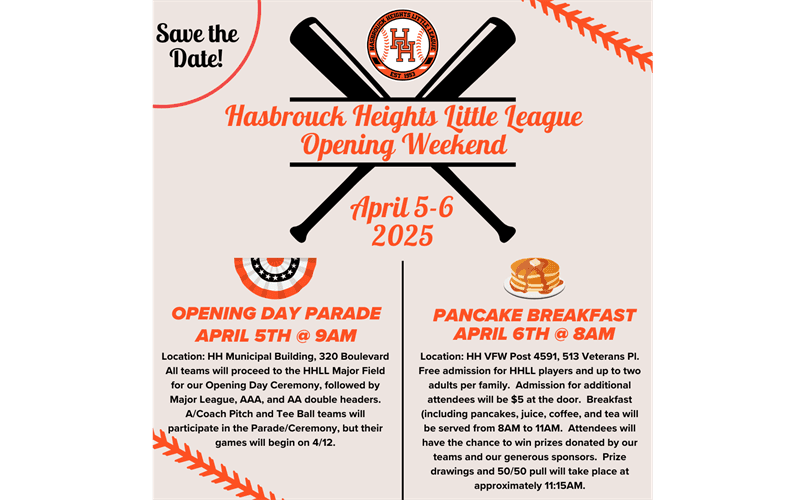 SAVE THE DATE! - OPENING WEEKEND APRIL 5-6, 2025