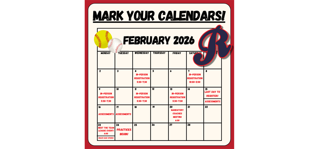 Randolph LL February Calendar of Events!
