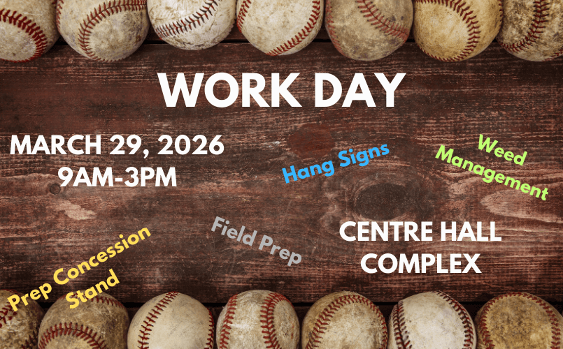 Work Day--CLICK TO VOLUNTEER