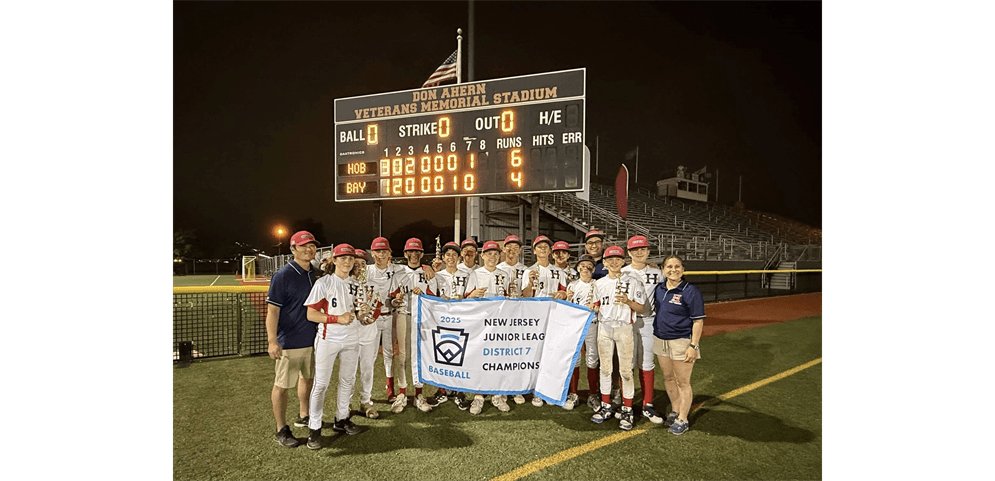 2025 Junior BB District 7 Champions