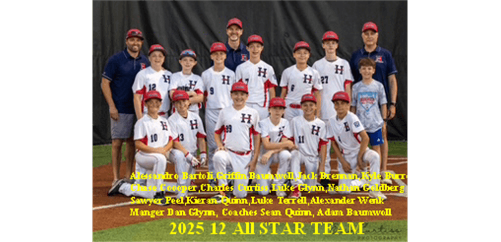 2025 12 U ALL STAR TEAM